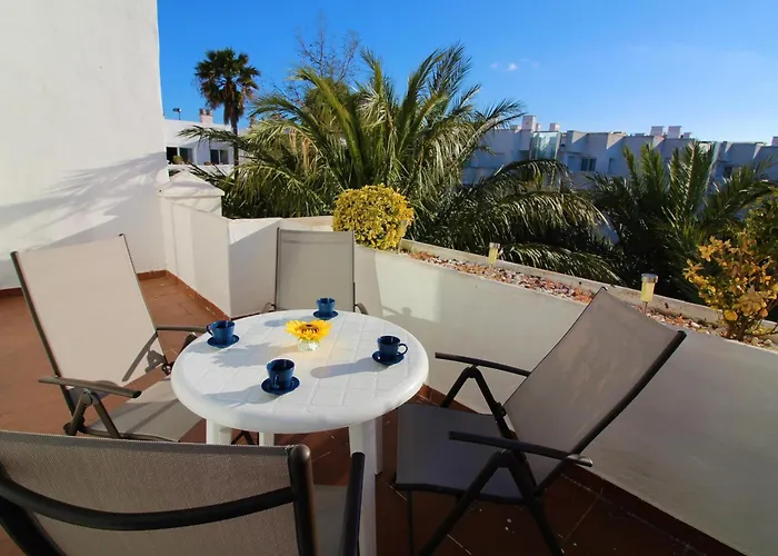 Apartamento Con Piscina Y Terraza Cerca De La Playa De La Rubina, Wi-Fi Y Climatizacion. - Es-258-34