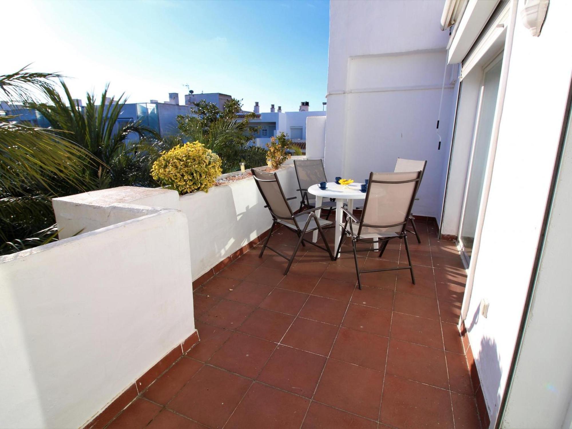 Con Piscina Y Terraza Cerca De La Playa De La Rubina, Wi-fi Y Climatizacion. - Es-258-34 Apartment